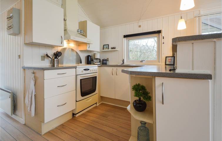 Ferienhaus für 5 Personen mit Terrasse in Bork Havn, Ringkøbing Fjord