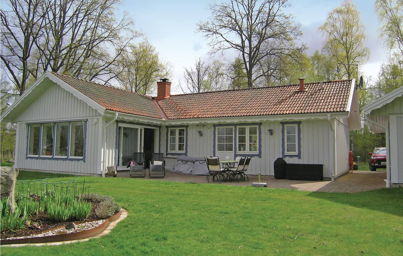 Ferienhaus für 4 Personen mit Sauna in Jönköpings län