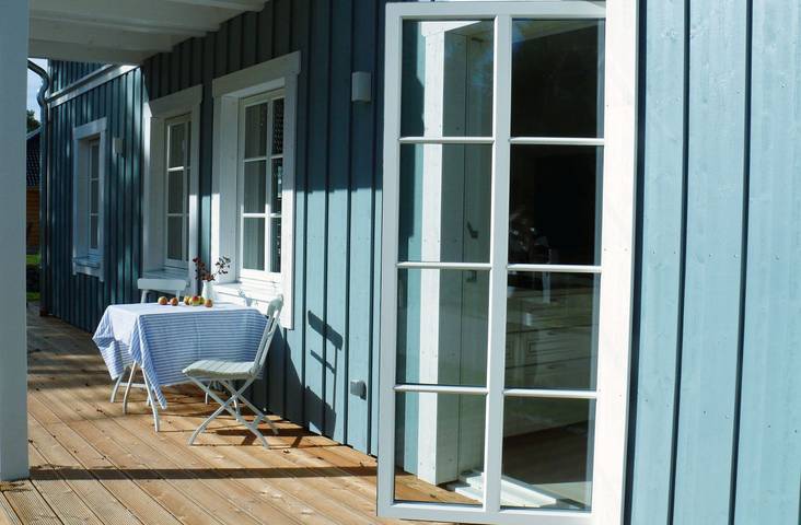 Ferienhaus für 6 Personen, mit Ausblick und Garten sowie Sauna in Wiek - 4