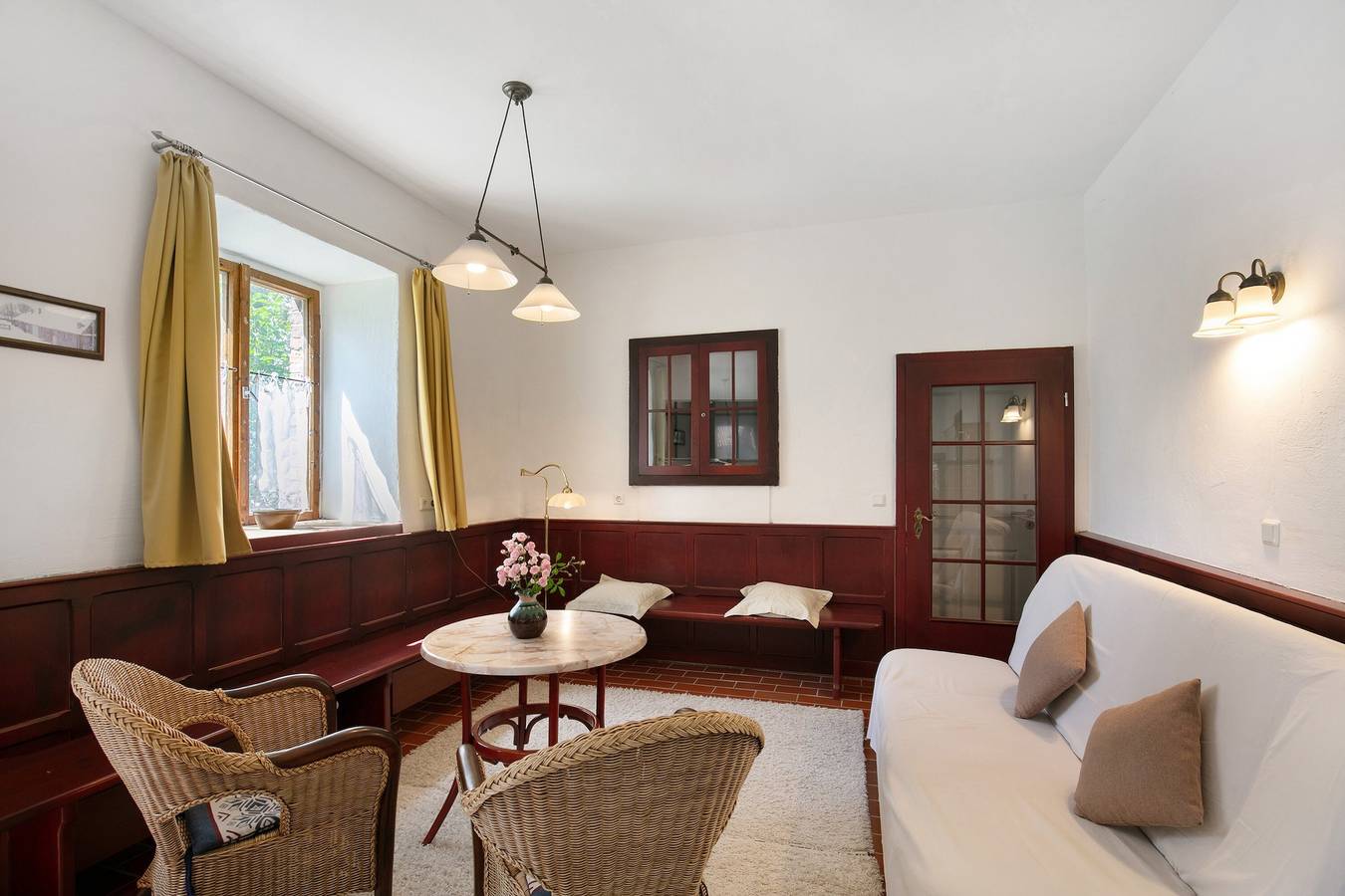 Ganze Wohnung, Ferienwohnung Hof Luisenau Seeweide" mit Privatem Garten und Wlan in Temmen-Ringenwalde, Barnimerland Region