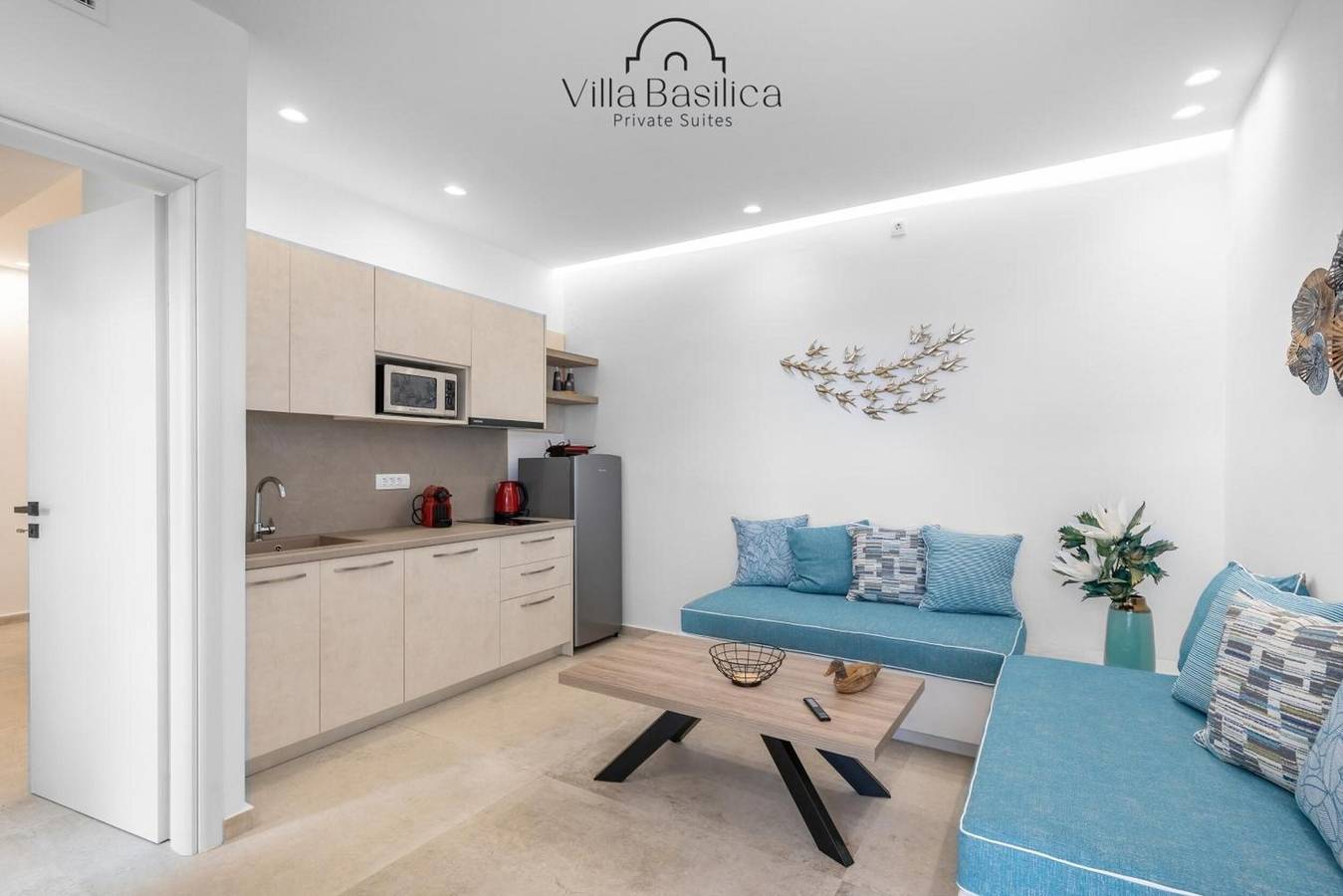 Appartement « Villa Basilica Kallisto » avec vue sur la mer, Wi-Fi et climatisation in Plage d'Perivolos, Santorin