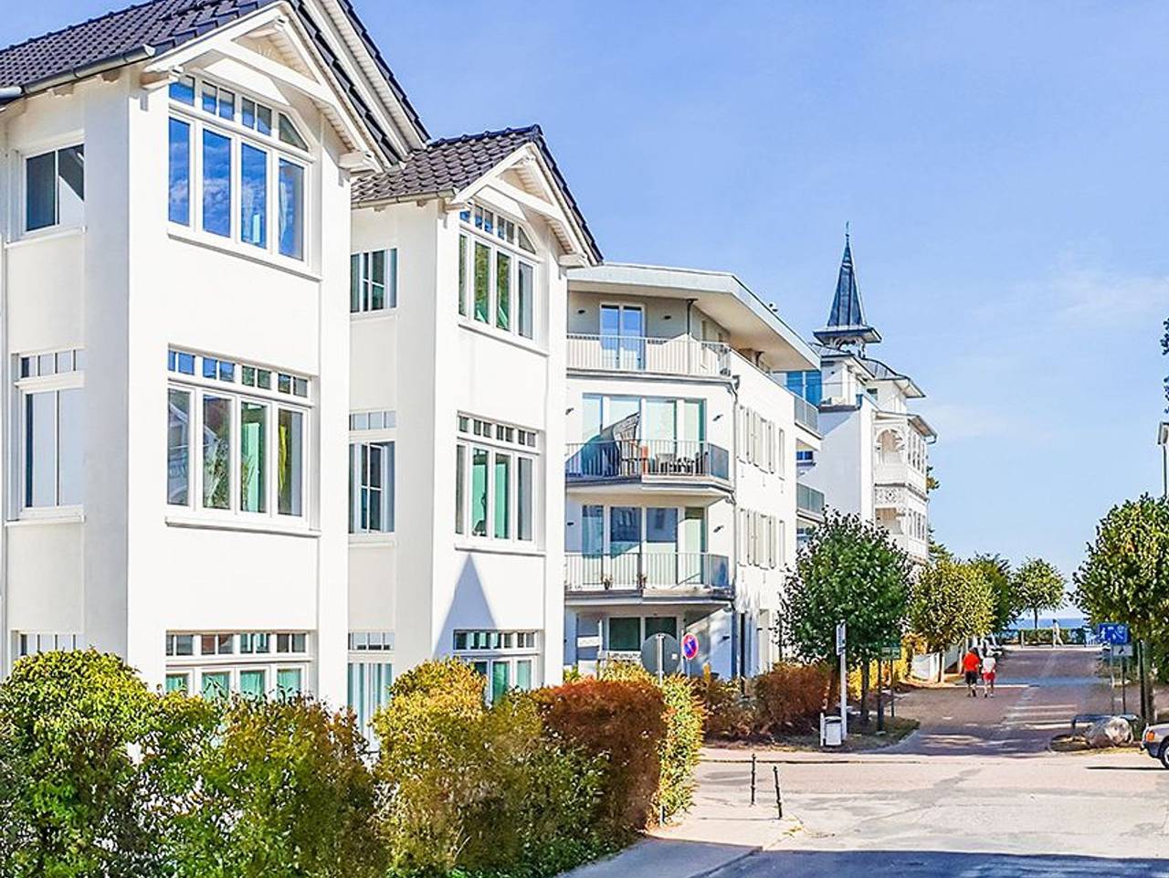 Ganze Ferienwohnung, Villa Meernixe - nur 50 Meter zum Ostseestrand - Whg. 13 / 1. Etage/ Nur  für 4 Personen buchbar in Ostseebad Binz, Binz