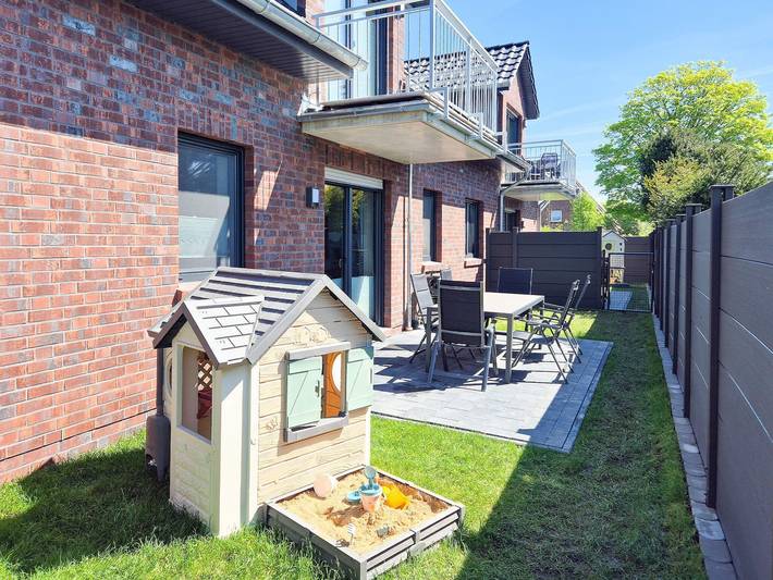 Ferienwohnung für 6 Personen, mit Garten, kinderfreundlich in Dornum (Stadt)