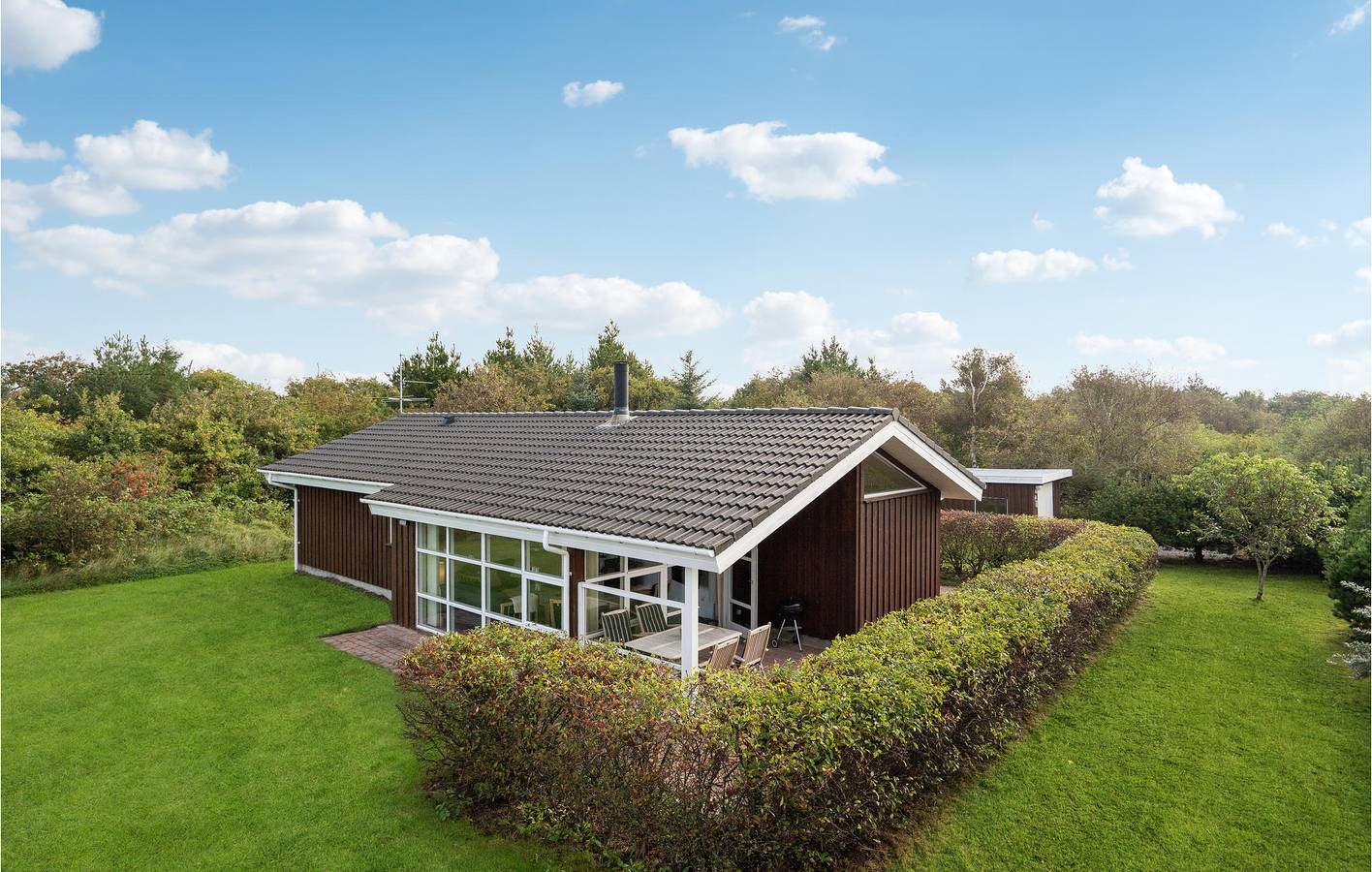 Ferienhaus für 6 Personen mit Terrasse in Skjern, Ringkøbing Fjord
