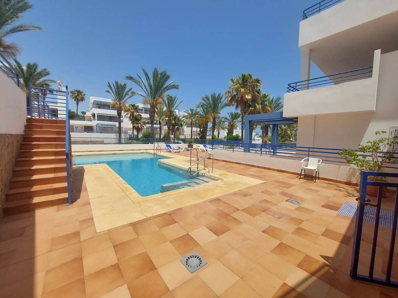 Ganze Ferienwohnung, Ferienwohnung für 4 Personen mit Balkon in Vista de los Ángeles, Mojácar