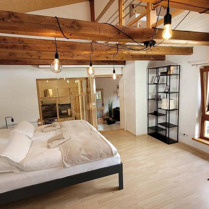 Ferienwohnung für 5 Personen, mit Balkon in Warburg