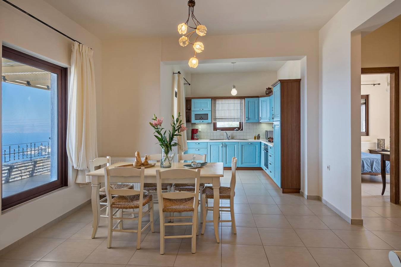 Ferienhaus für 23 Personen mit Balkon/Terrasse in Agia Pelagia, Achlada