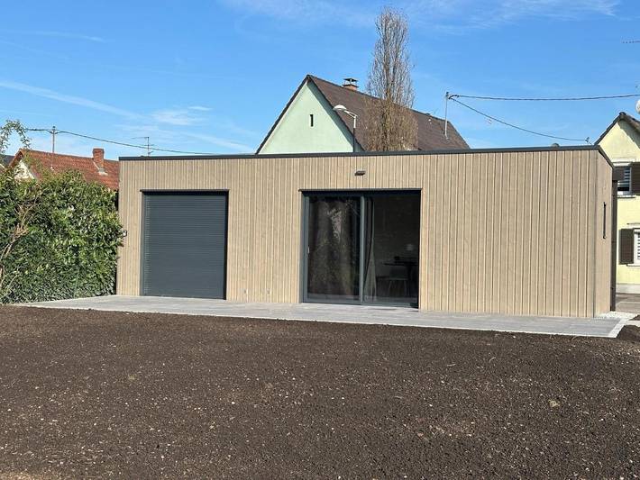 Location de vacances pour 4 personnes, avec jardin ainsi que vue et terrasse à Rohrwiller
