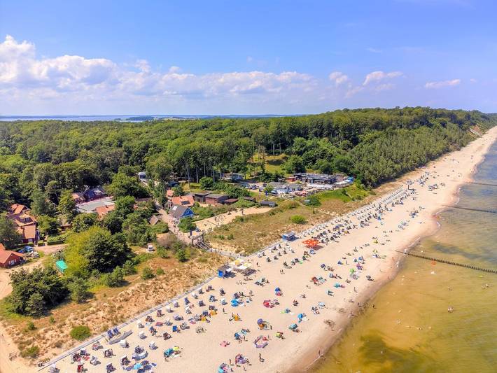 Ferienwohnung für 4 Personen, mit Sauna und Garten in Ückeritz