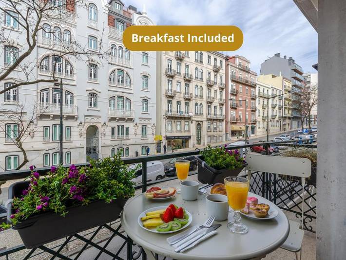 Pousada para 2 pessoas, com terraço e vista em Lisboa