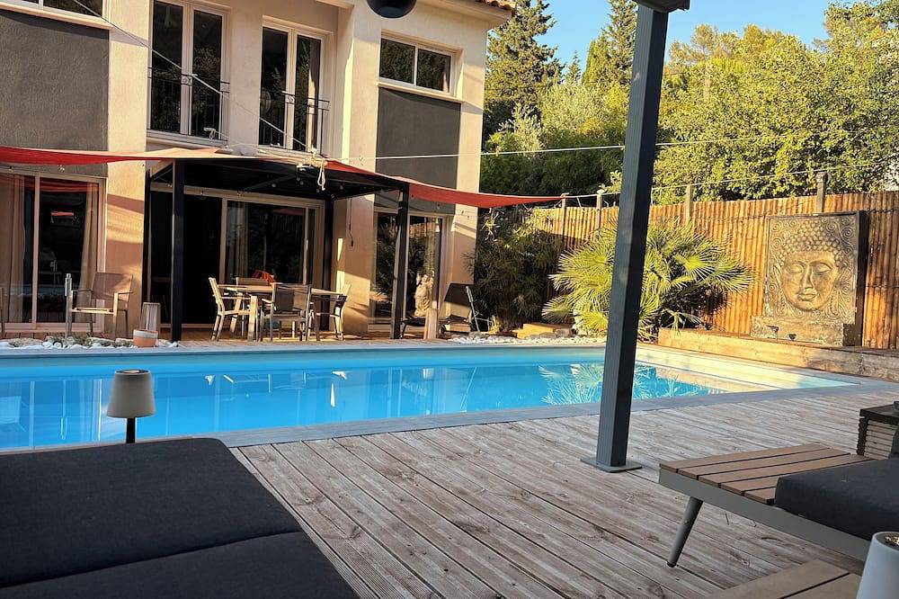 Villa zen with private pool - 5/6 pers - nature & relaxation near Toulon in Solliès-Toucas, Costa mediterránea (Francia)