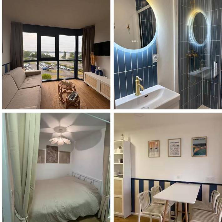 Appartement de vacances pour 4 personnes, avec vue