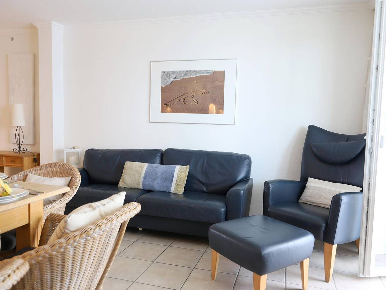Ganze Wohnung, Exklusive 3-Zimmer-Ferienwohnung mit Balkon und Meerblick in Westerland in Westerland, Sylt (Gemeinde)