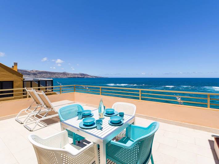 Villa für 4 Personen, mit Terrasse und Pool in Las Palmas