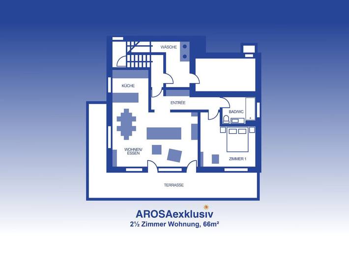 Hütte für 4 Personen, mit Garten in Arosa - 2