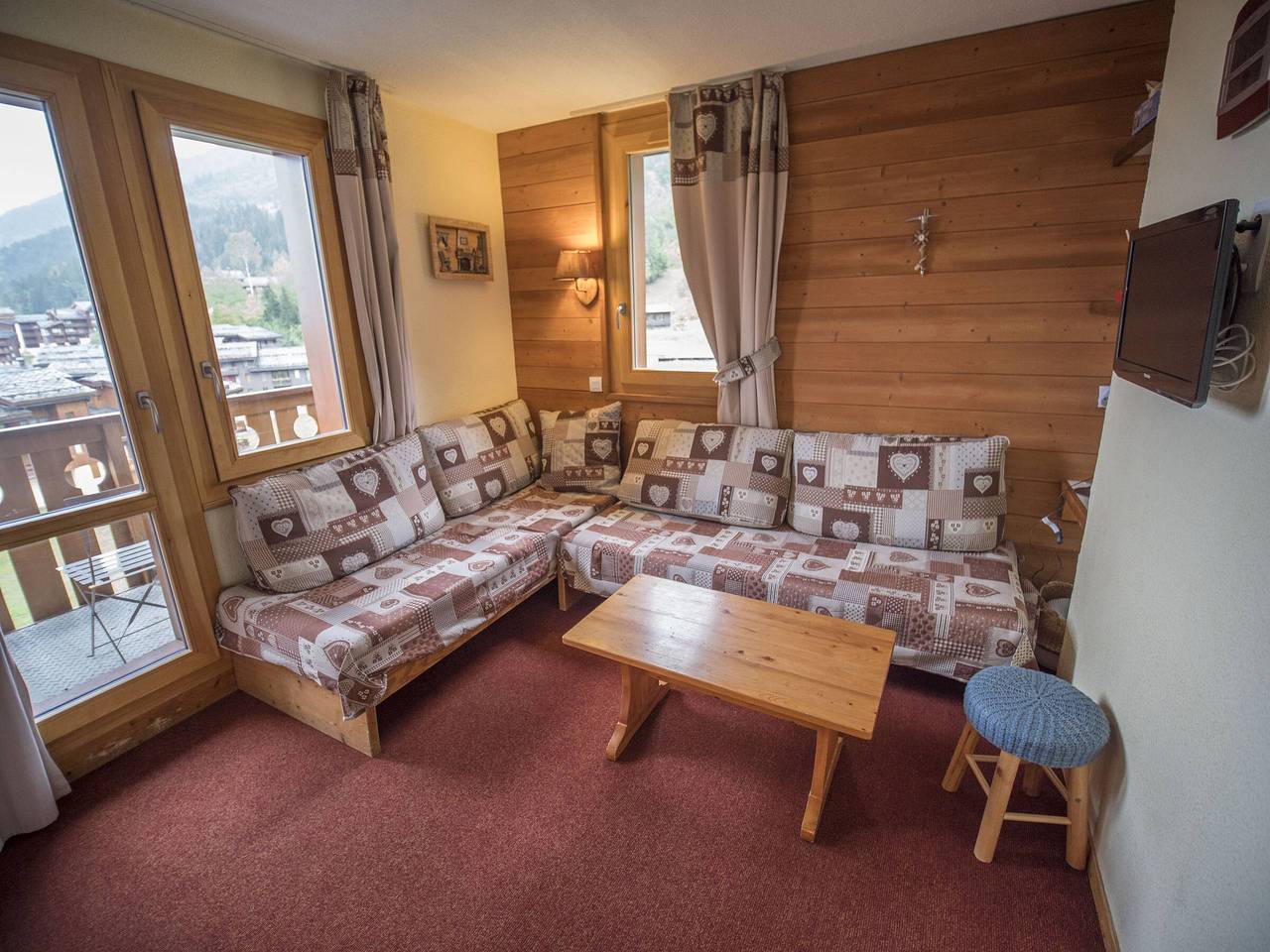 Apartamento entero, Valmorel, 2 piezas + altillo, 6 pers, simple, mascotas, esquiadores in Valmorel, Les Avanchers-Valmorel