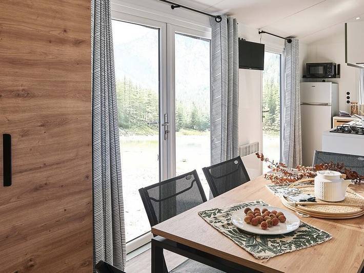 Camping Les Pres Hauts - Sites et Paysages  - Mobilheim 6 personen - Baronnies 3 Schlafzimmer in Sisteron, Forcalquier und Umgebung