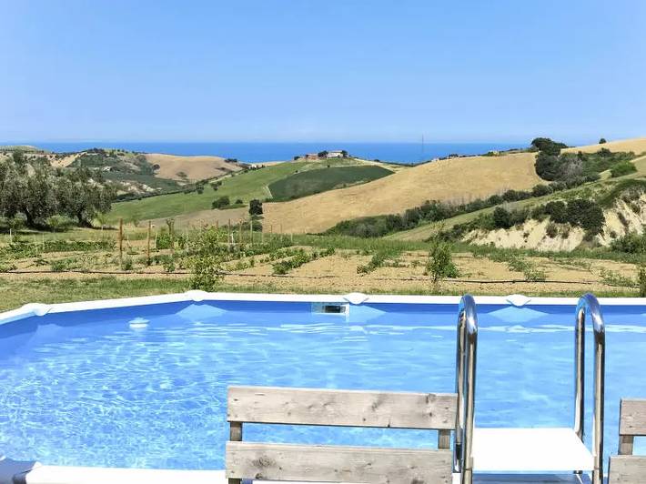 Gîte pour 2 personnes, avec Terrasse ainsi que Jardin et Piscine dans Abruzzes - 4