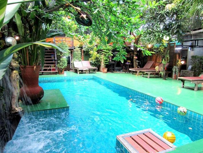 Hôtel pour 10 personnes, avec terrasse et jardin, animaux acceptés dans Saraphi - 4