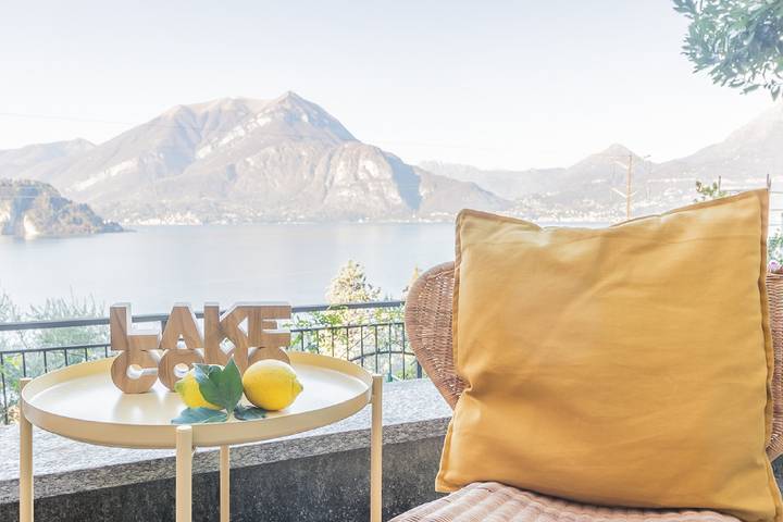 Vakantiewoning voor 6 personen, with Terras and Tuin as well as Uitzicht op het meer in Gemeente Varenna