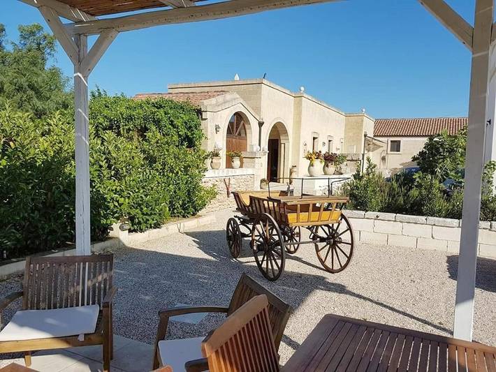Gîte pour 5 personnes, avec vue ainsi que piscine et jardin à Martano - 4