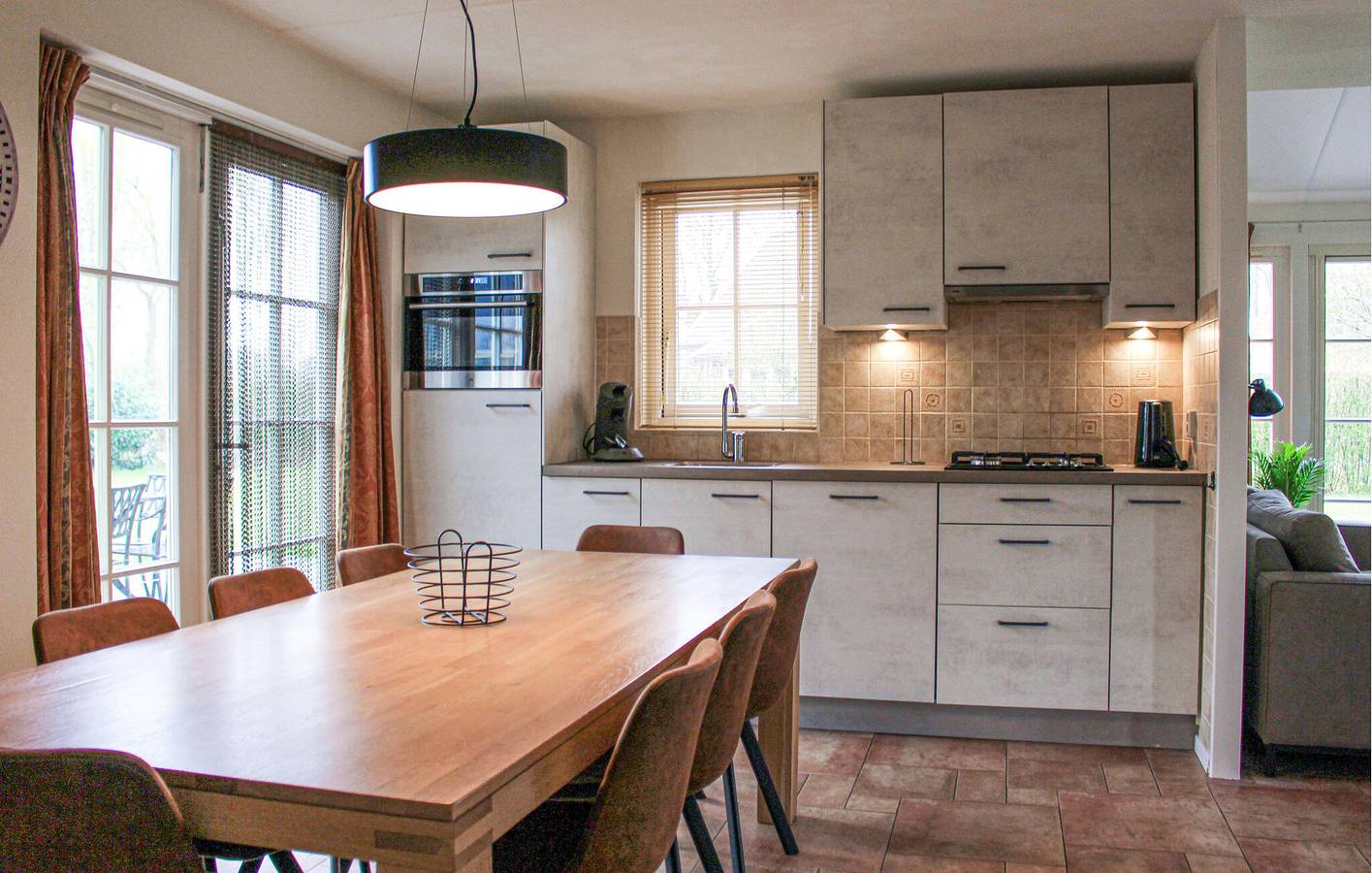 Vakantiehuis voor 8 personen met terras in Twente