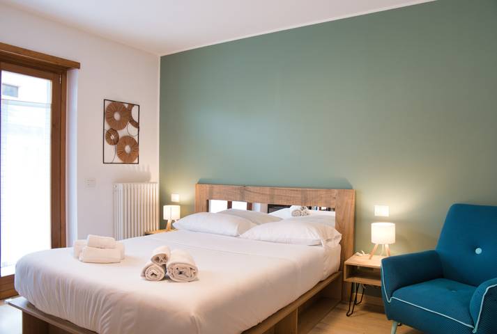 Ferienwohnung für 4 Personen, mit Ausblick und Terrasse