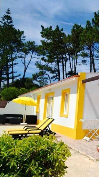 Location de vacances pour 3 personnes, avec vue et jardin à Mafra