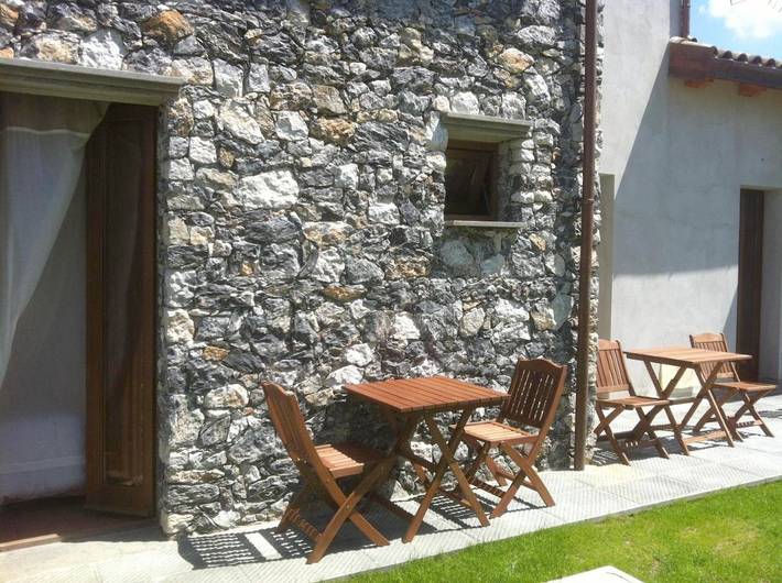 Chambre d’hôte pour 3 personnes, avec Balcon ainsi que Terrasse et Jardin à Santo Stefano di Magra
