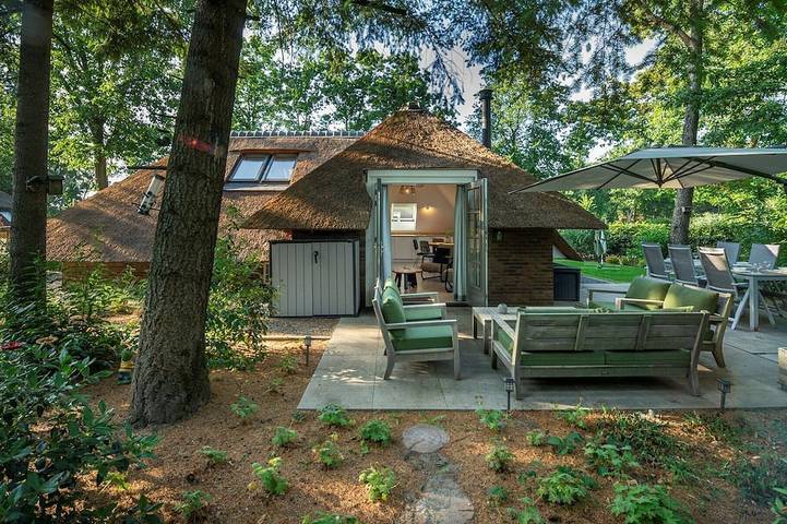Glamping voor 6 personen, met tuin in Putten
