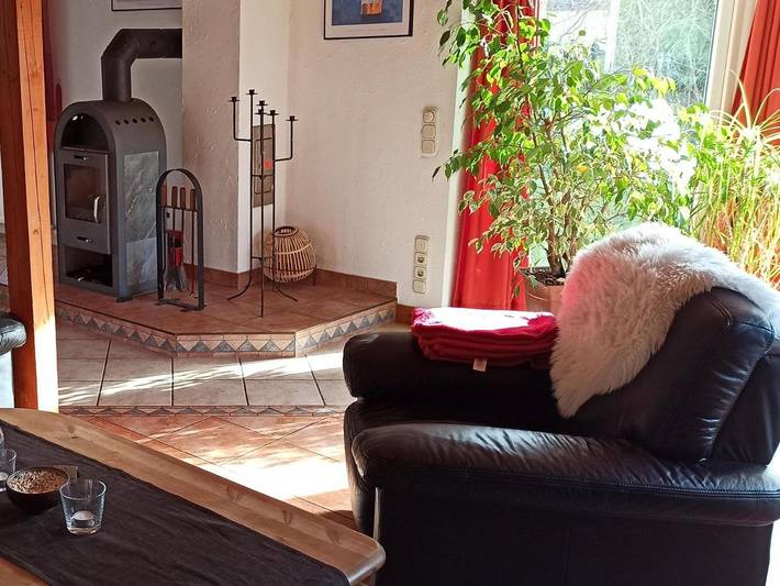 Ferienhaus für 5 Personen, mit Terrasse und Garten, mit Haustier