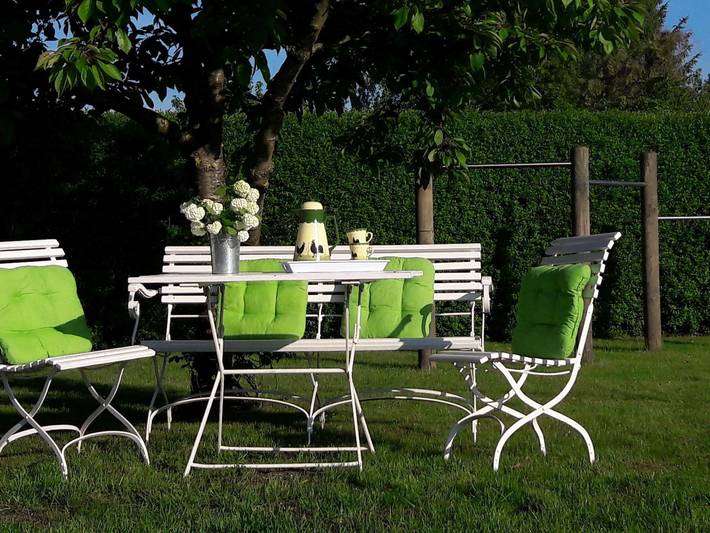 Ferienwohnung für 4 Personen, mit Terrasse und Garten