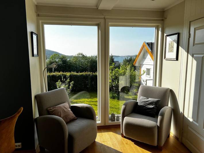Ferienwohnung für 5 Personen, mit Terrasse in Flatanger