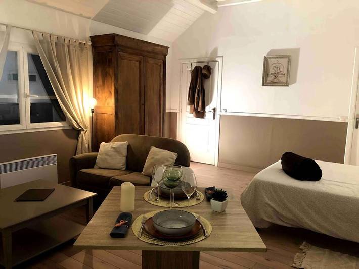 Appartement de vacances pour 2 personnes, avec Jardin