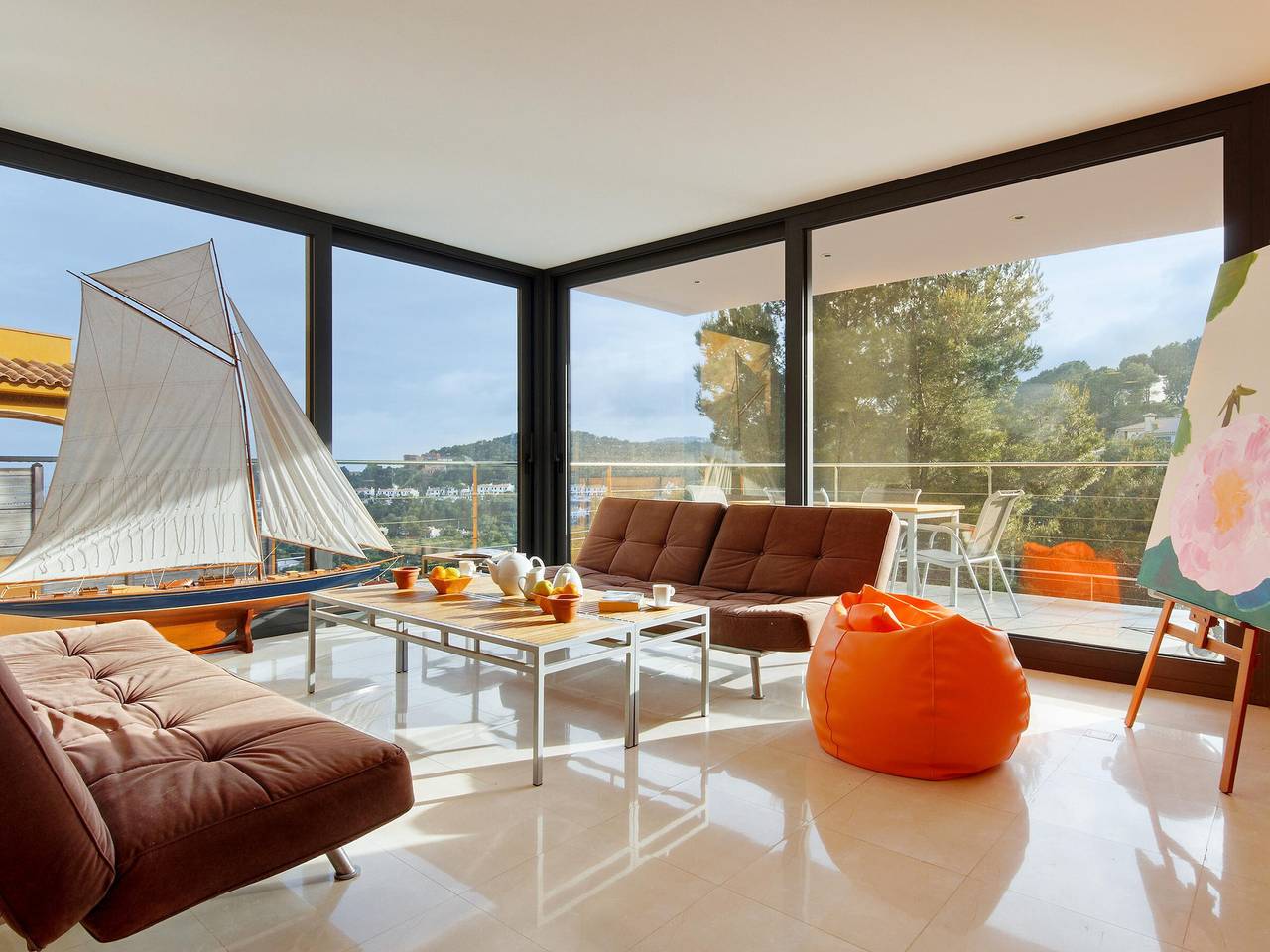 Villa moderne avec piscine privée à Tamariu, Costa Brava in Cala Marquesa (Palafrugell), Palafrugell