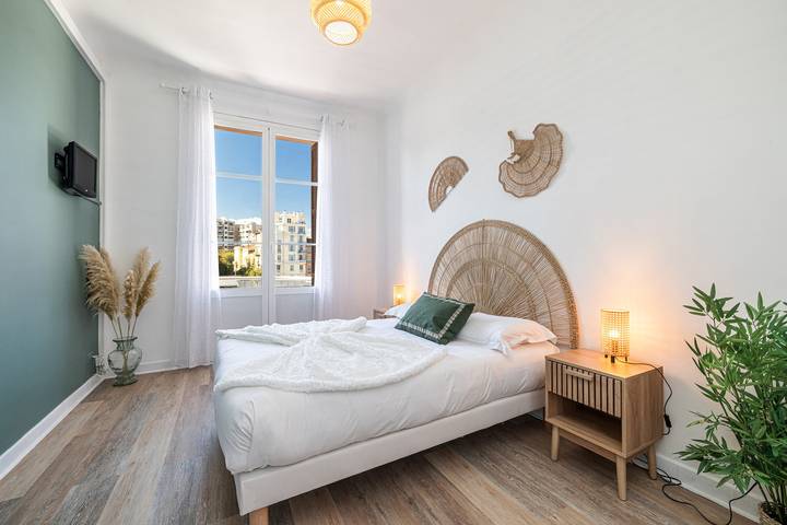 Gîte pour 4 personnes, avec balcon dans Bowling Acropolis Nice - 3