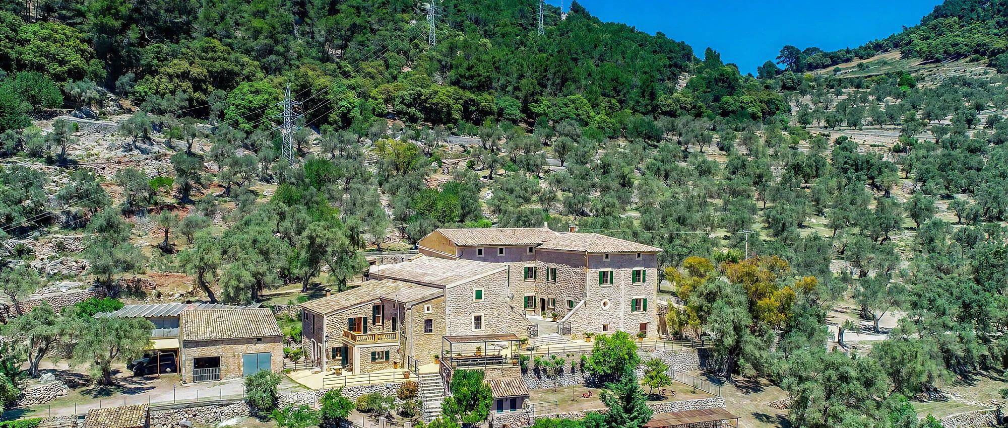 Finca d'Aldana in Bunyola, West Majorca