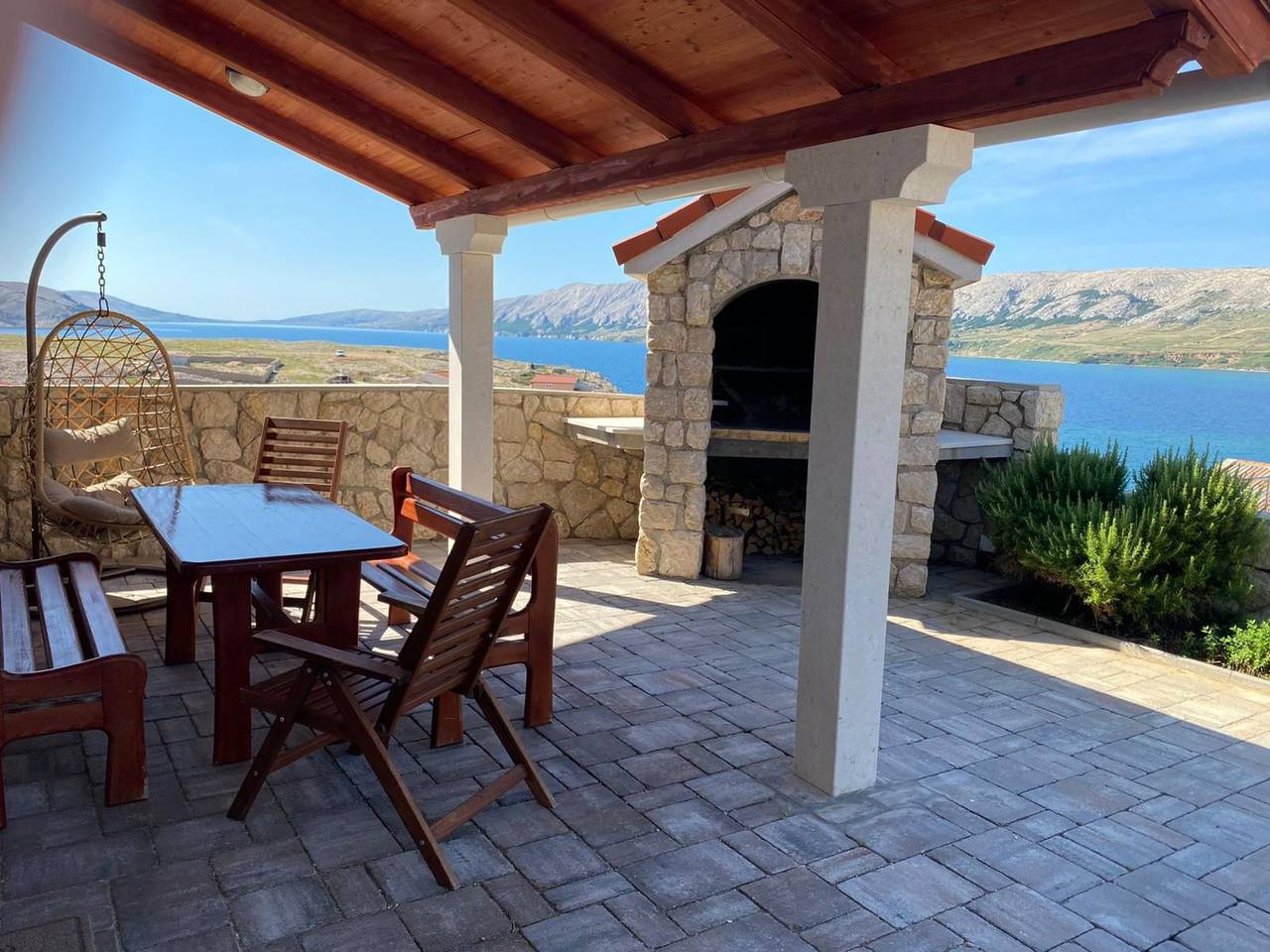 Villa Dražica mit beheiztem Pool - ruhige Lage in Zubovići, Pag