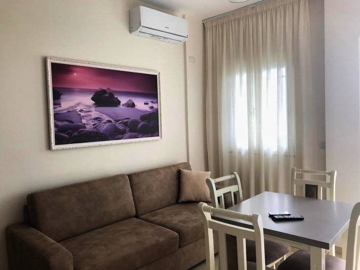 Appartement de vacances pour 7 personnes, avec jardin et vue