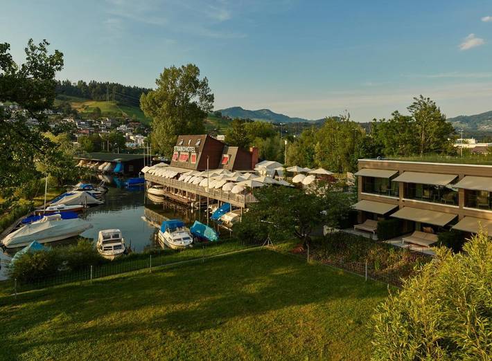 Hotel für 2 Personen, mit Sauna und Seeblick sowie Ausblick und Garten in der Schweiz - 2