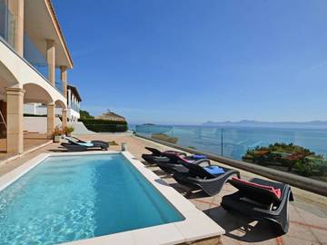 Villa in Cala Poncet, Alcúdia für 10 