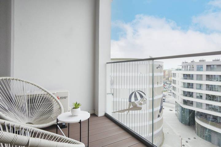 Ganze Wohnung, Comfortable Apartment in Downtown Gdynia | Near the Beach | Parking in Gdingen, Zatoka Gdańska