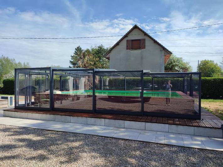Maison de vacances pour 6 personnes, avec jardin et piscine
