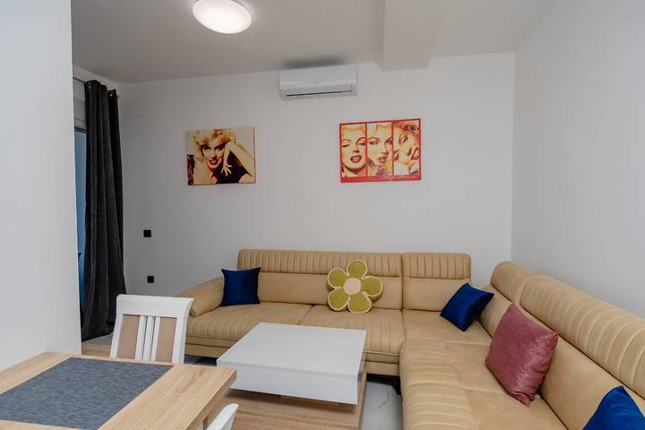 Apartamento de férias para 4 pessoas, com varanda em Montenegro