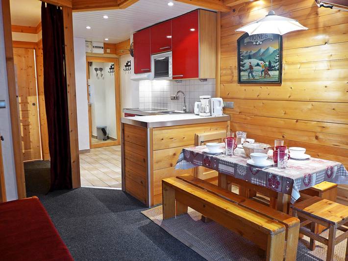 Ferienwohnung für 4 Personen, mit Balkon in Tignes