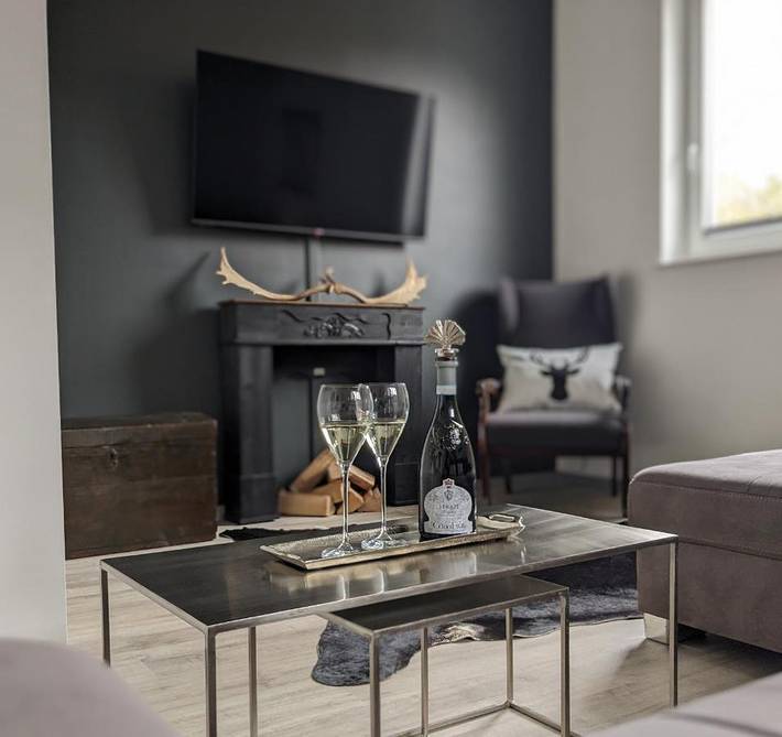 Ferienwohnung für 6 Personen, mit Terrasse und Ausblick in Schloss Wernigerode