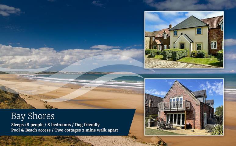 Cottage for 18 people, with lake view and sauna as well as balcony and garden in North Yorkshire
