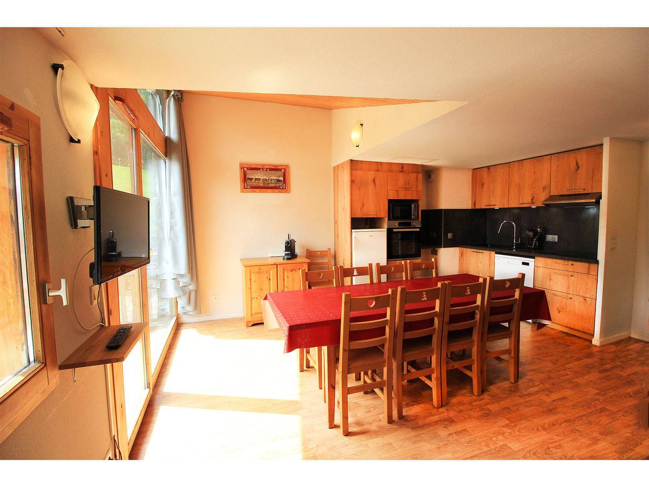 Appartement de vacances entier, Appartement spacieux avec une jolie vue sur le Parc National de la Vanoise in La Norma, Villarodin-Bourget