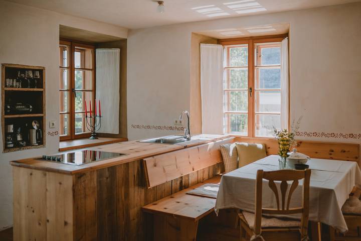 Ferienwohnung für 4 Personen, mit Sauna und Garten in Tisens - 3