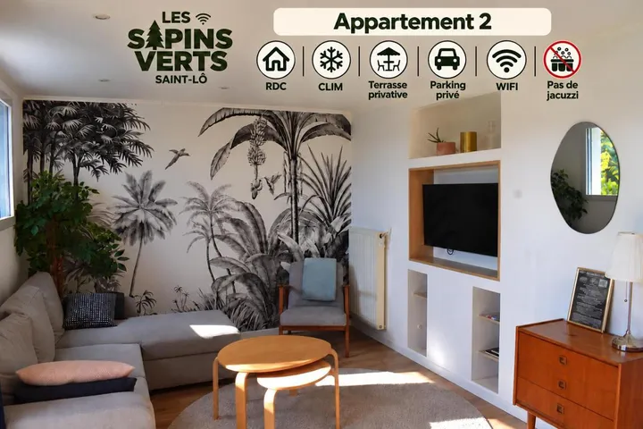 Aparthotel para 3 personas, con jardín y jacuzzi - 1